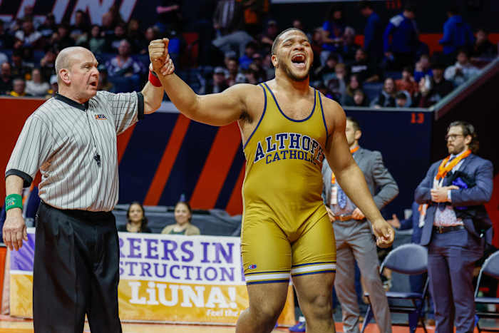 Illinois wrestling championships February 17 2024 Nate Latsch 25956